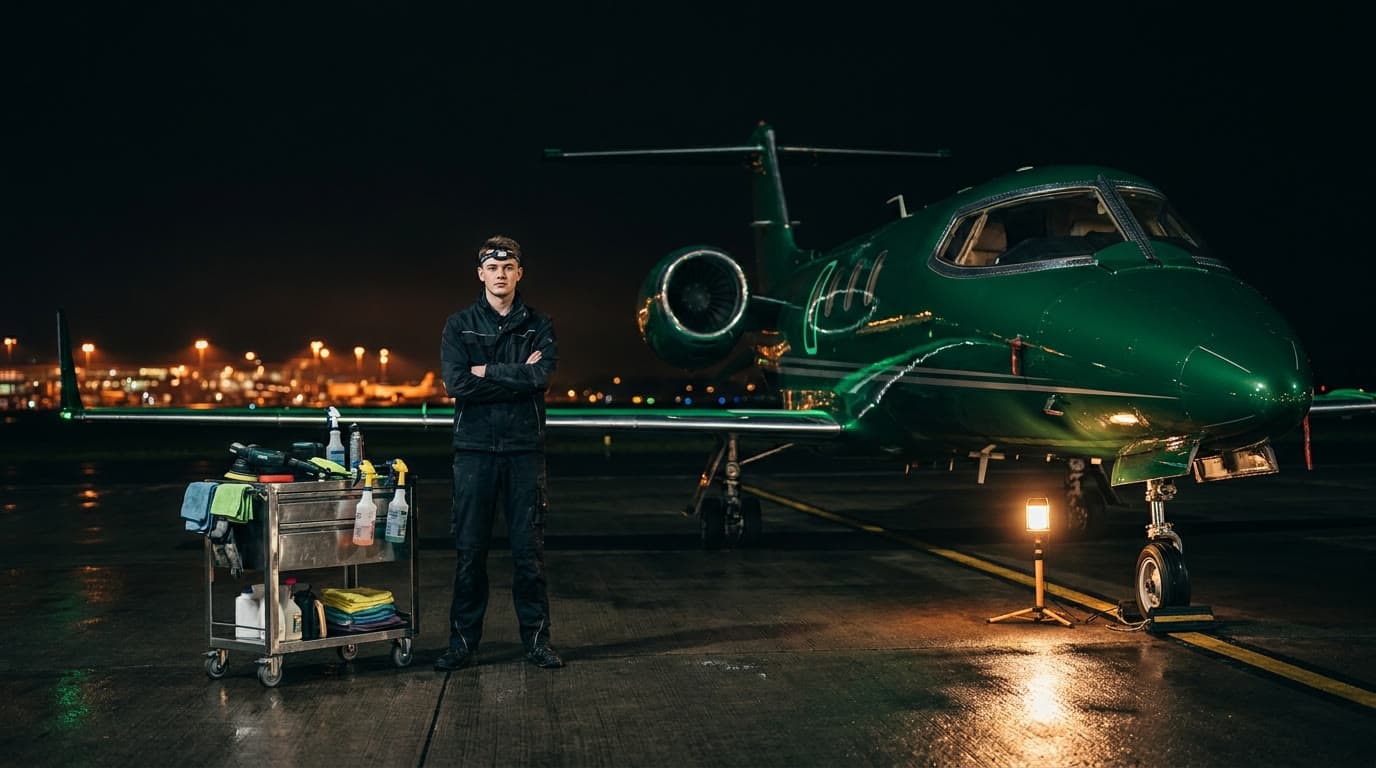 How to Become an Aircraft Detailer: article illustration