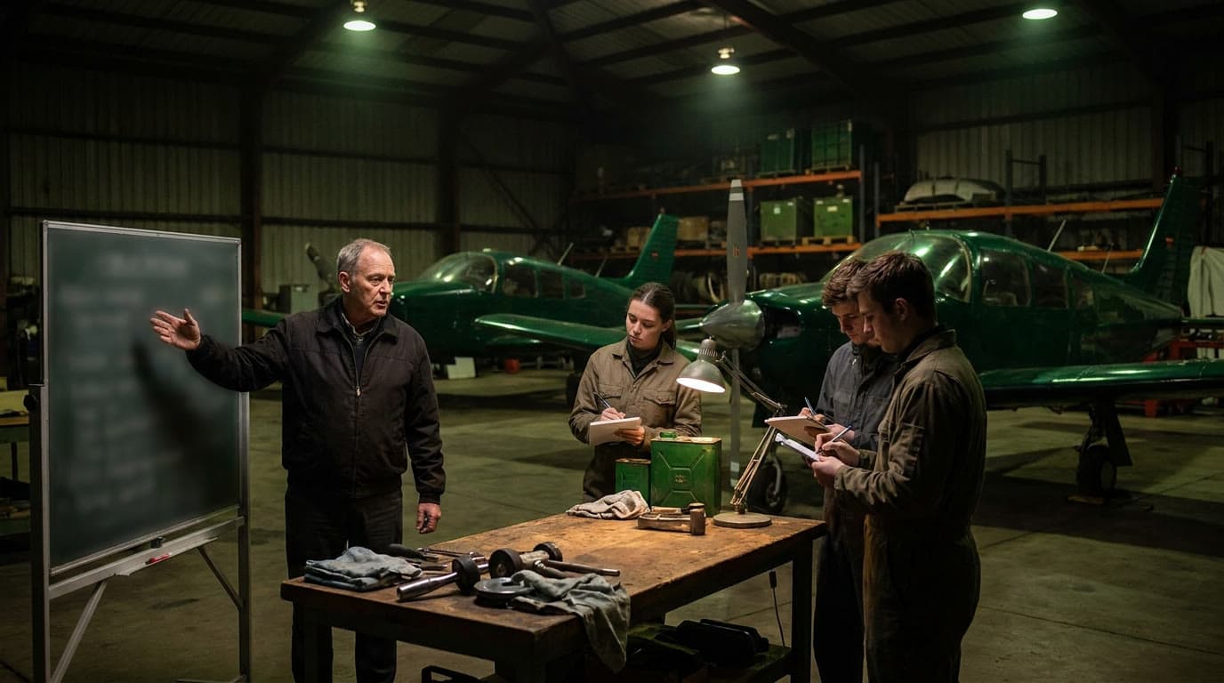 Academy track: aviation academies and their students